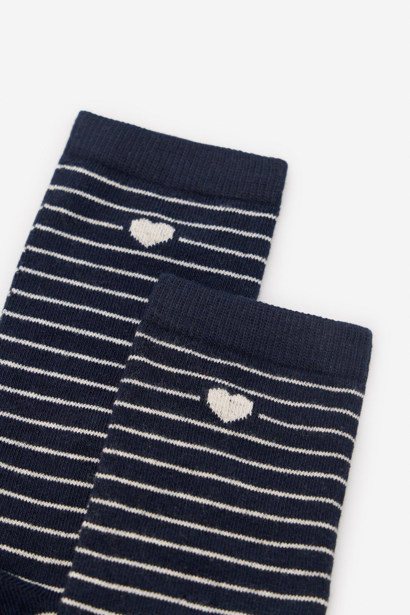 Cortefiel Meia longa com cora&ccedil;&atilde;o de marinheiro