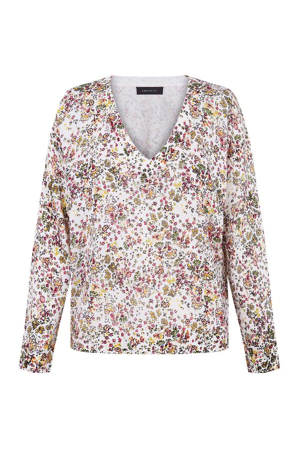 Cortefiel Jersey fino estampado Multicolor