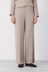 Cortefiel Pantal&oacute;n de punto Beige