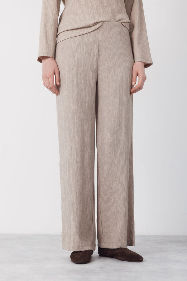 Cortefiel Pantal&oacute;n de punto Beige
