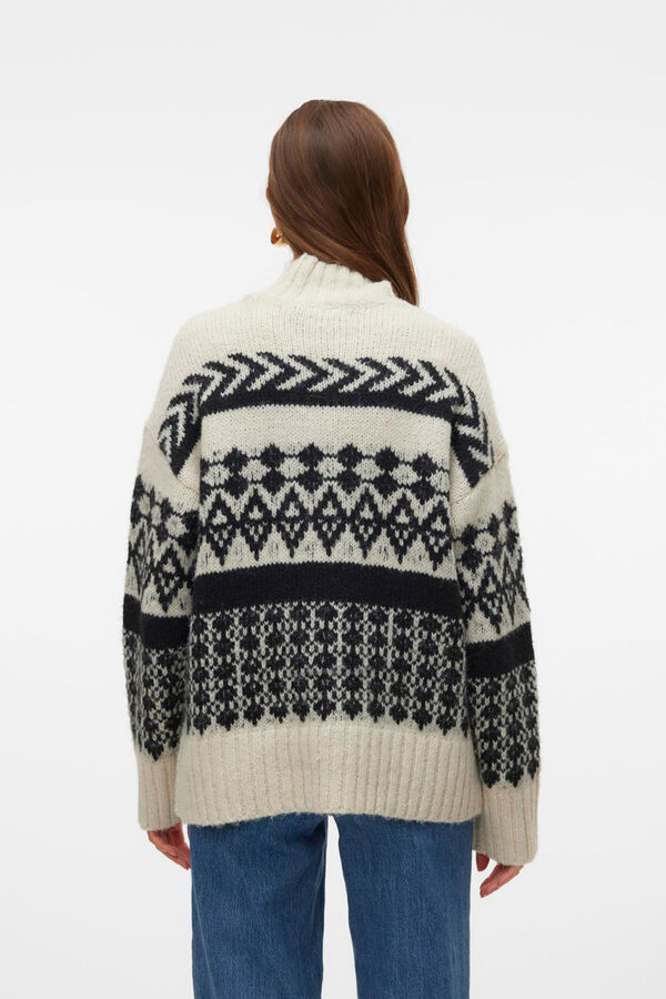 Vero Moda Camisola de malha grossa Cinzento