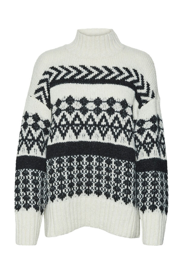 Vero Moda Camisola de malha grossa Cinzento