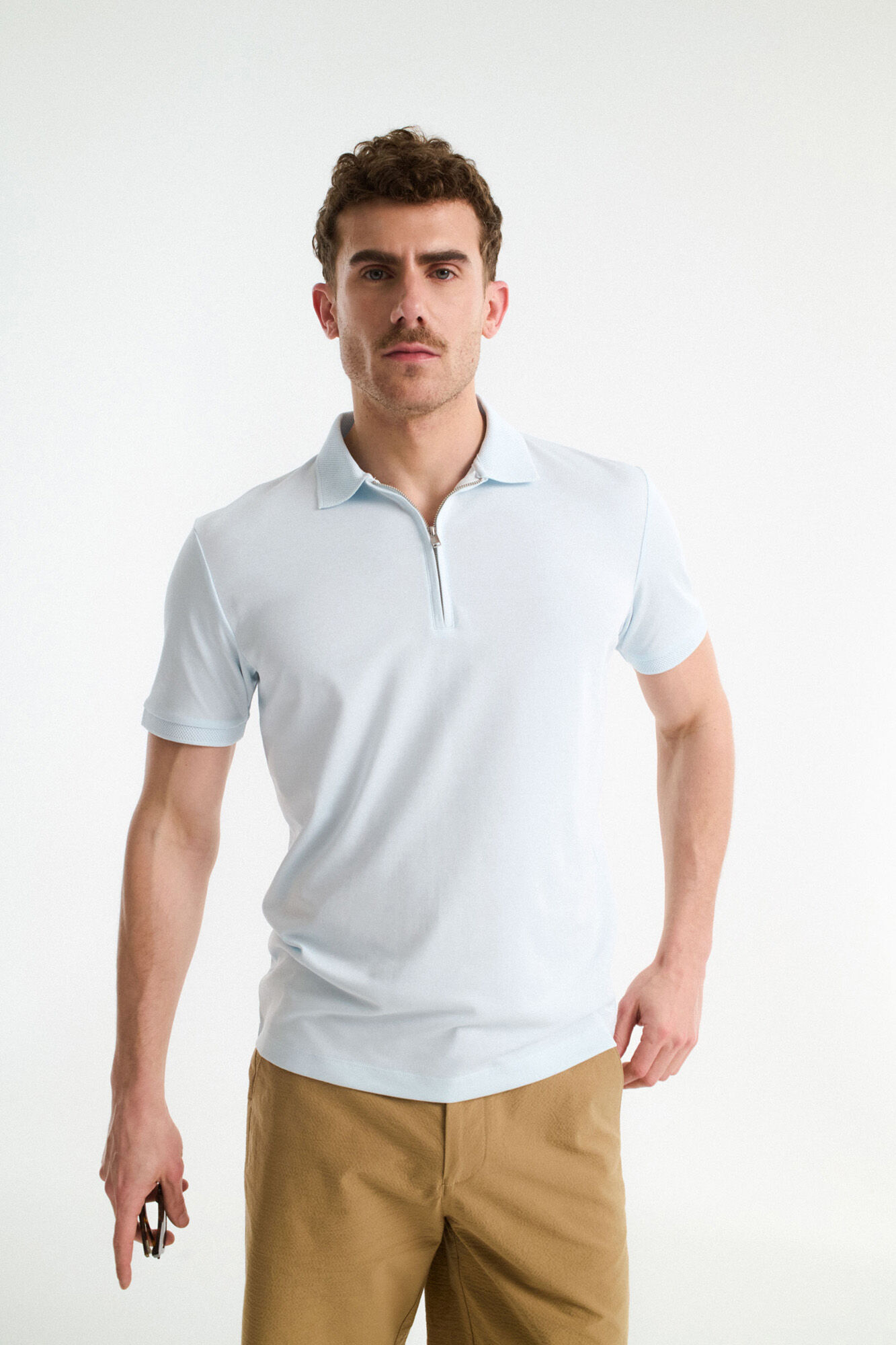 Selected Polo de manga curta 