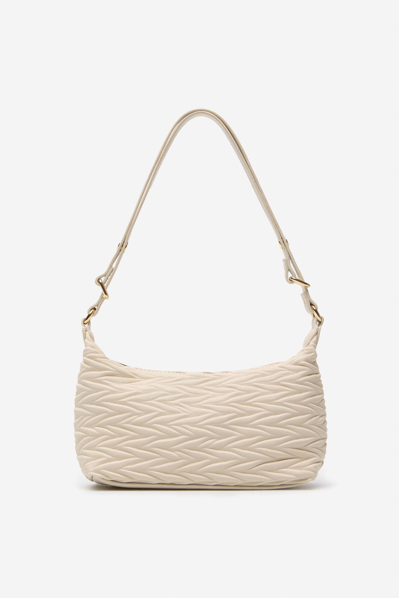 Cortefiel Bandolera gofrada espiga