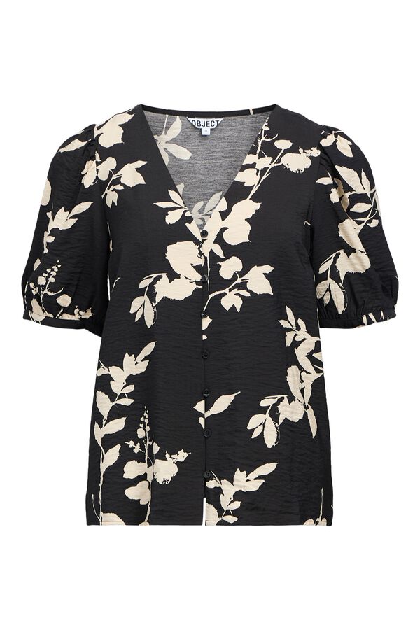 Object Blusa estampada Preto