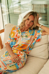 Jaase Camisa manga corta oversize Lola Multicolor