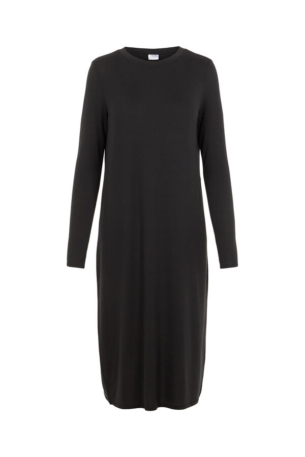 Vero Moda Vestido de malha midi  Preto