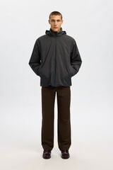 Selected Cazadora t&eacute;cnica resistente al agua Gris oscuro