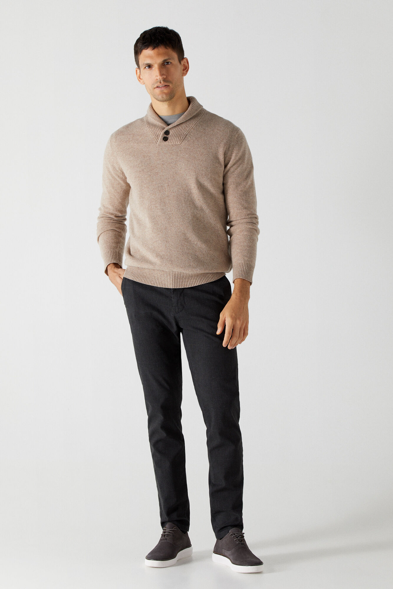 Pantalones Hombre | PantalóN 5 Bolsillos Slim De Pana MarróN | Cortefiel \u003e  Skywatchers Inn