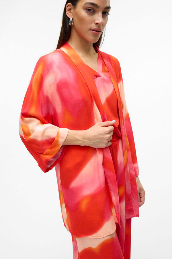 Vero Moda Kimono manga 3/4 Naranja
