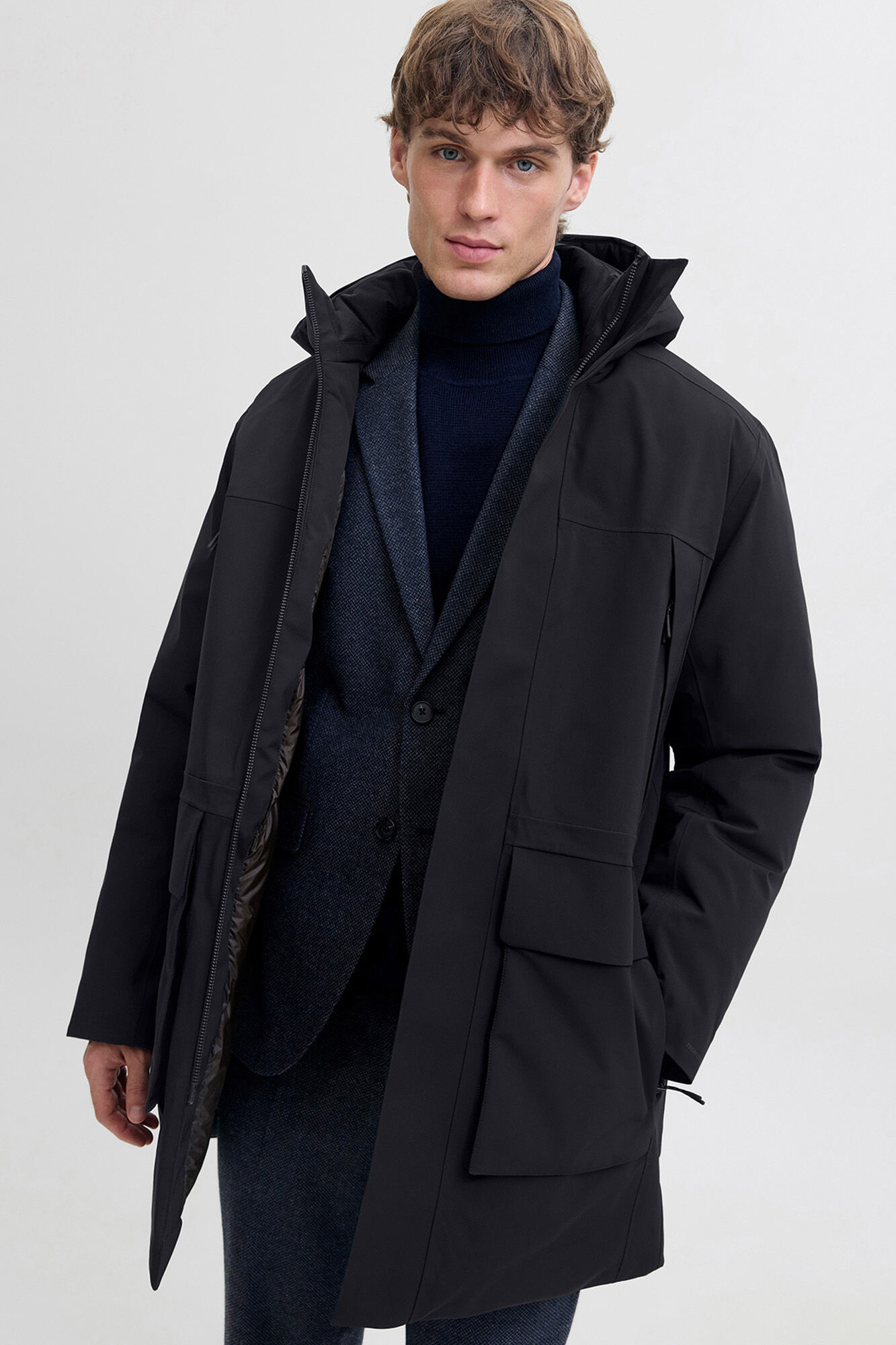 Jack & Jones Parka cl&aacute;ssica com capuz