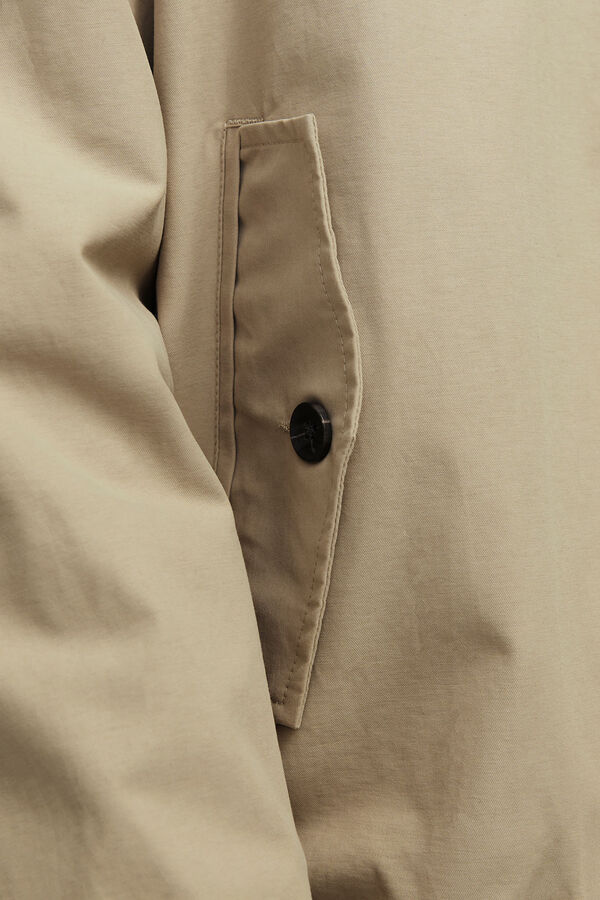 Jack & Jones Casaco gola alta Tostado