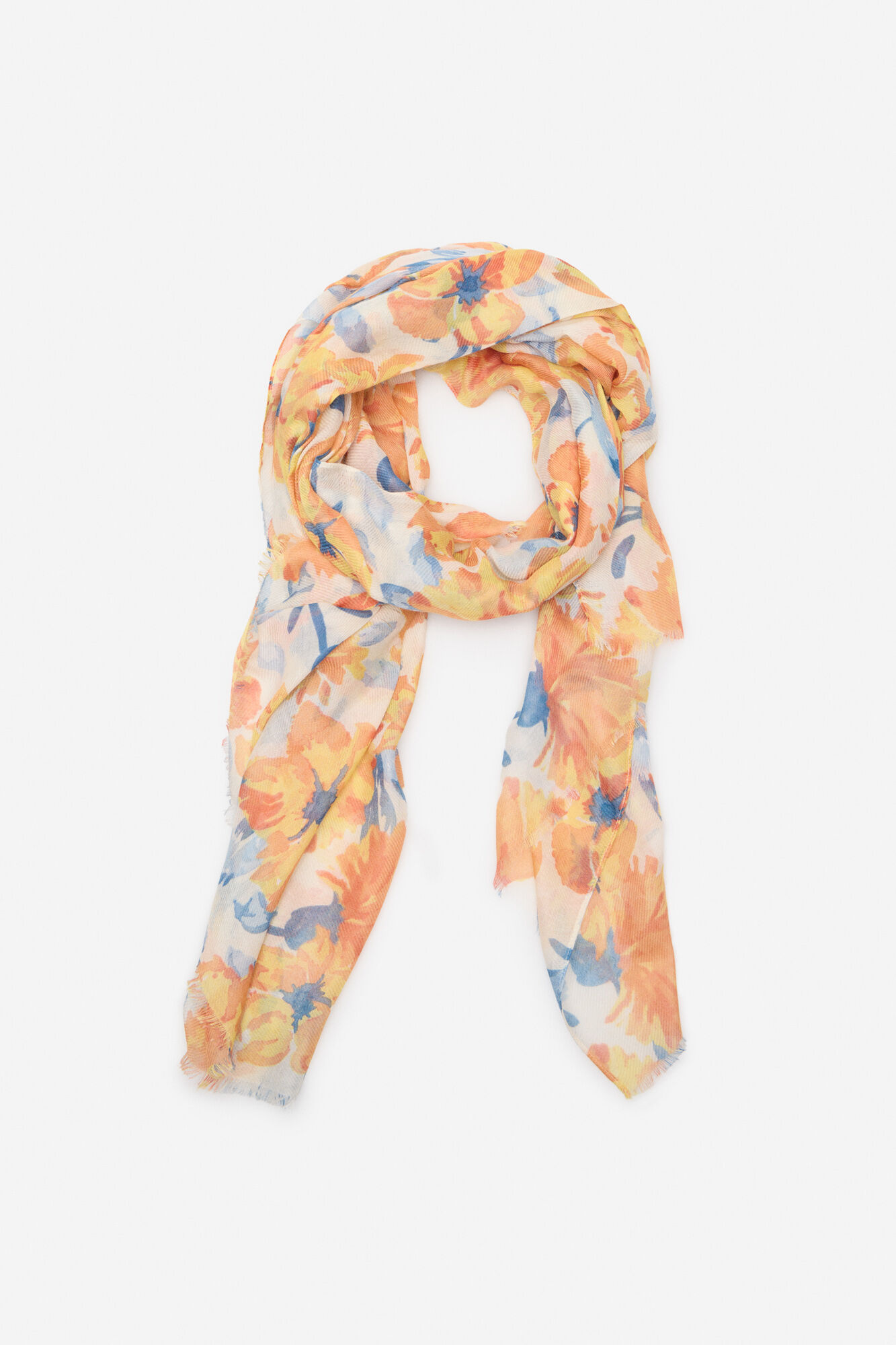 Cortefiel Len&ccedil;o floral multicolor