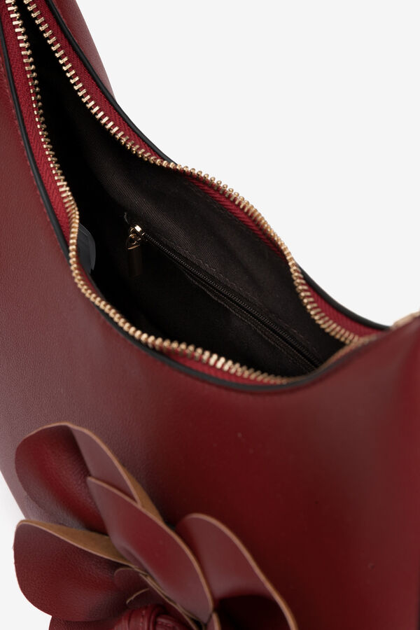 Vilanova Cartera con flor Rojo