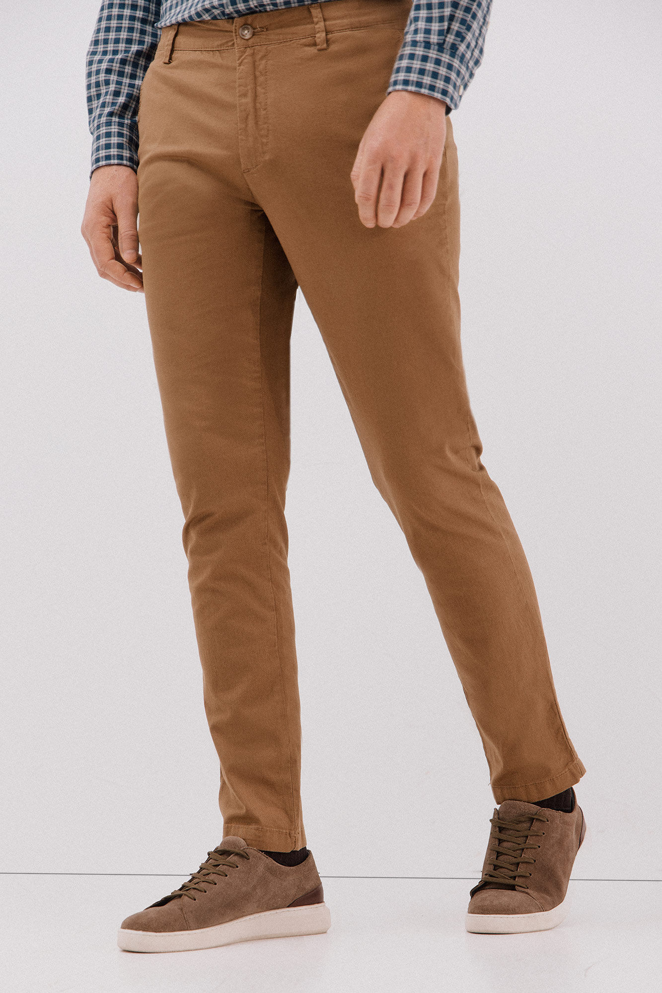 Cortefiel Cal&ccedil;a cal&ccedil;as chino com estampa slim fit