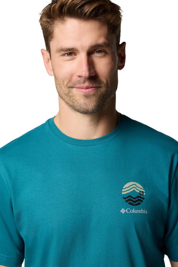 Columbia Camiseta para atividades ao ar livre Kettle River&trade;  Verde