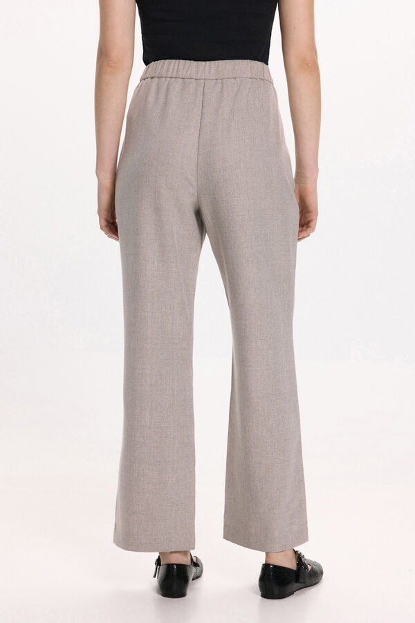 Vila Pantal&oacute;n de vestir con viscosa Gris