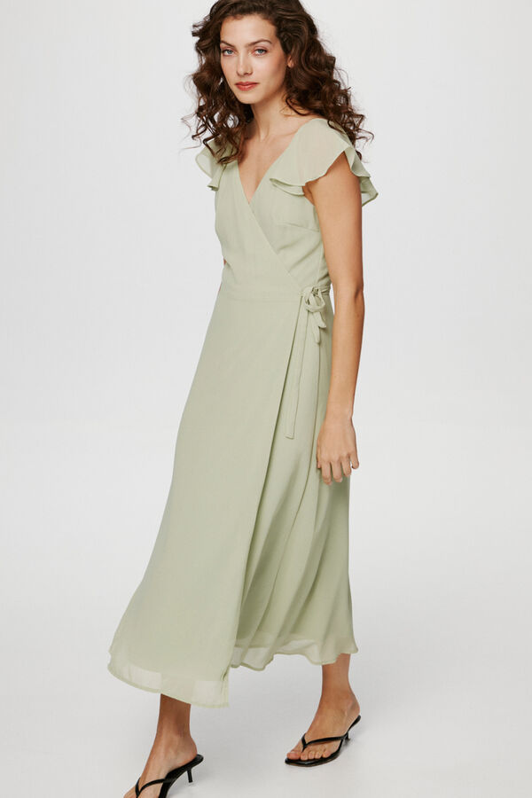 Vila Vestido midi Verde