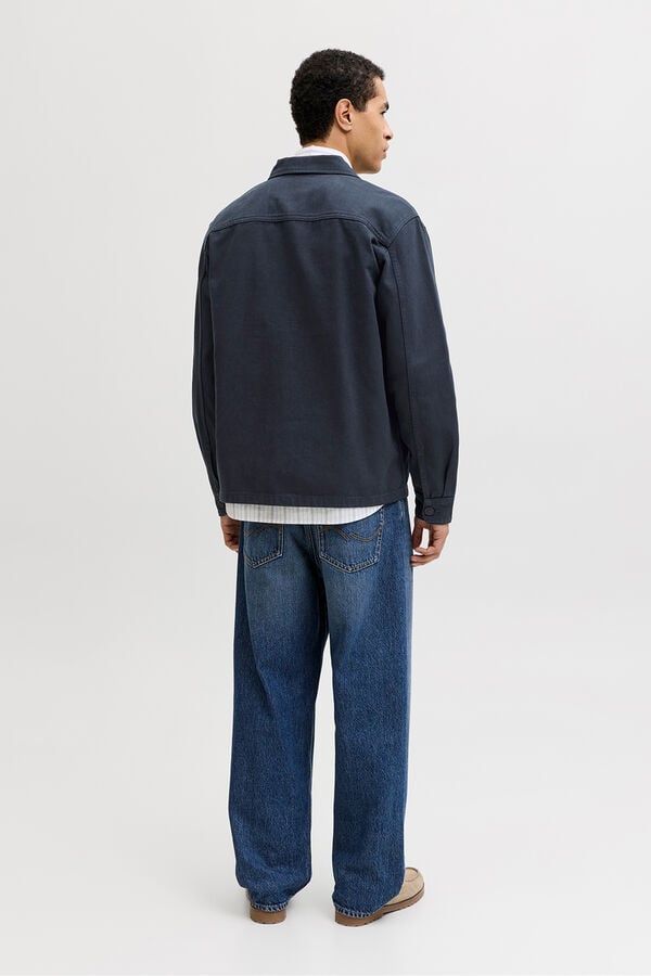 Jack & Jones Sobrecamisa b&aacute;sica manga comprida Azul