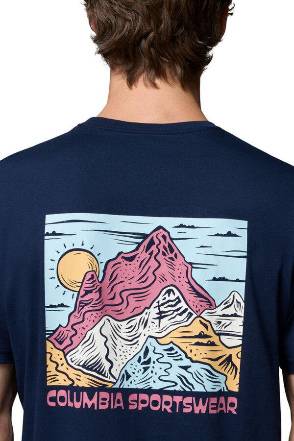 Columbia T-shirt com estampado CSC&trade; Azul