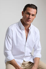 PuroEGO Camisa oxford casual Tostado