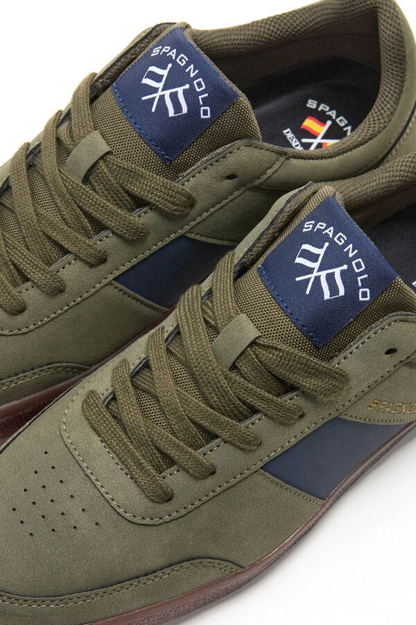 Spagnolo Zapatilla casual de tiempo libre Verde