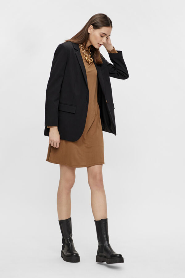 Object Blazer regular fit Negro