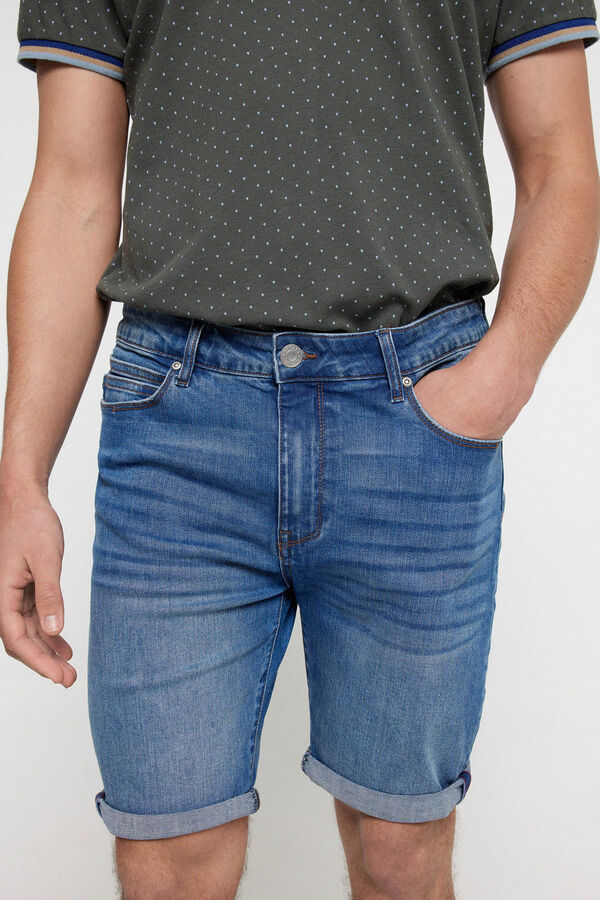 Privata Bermuda tejana blue light Azul