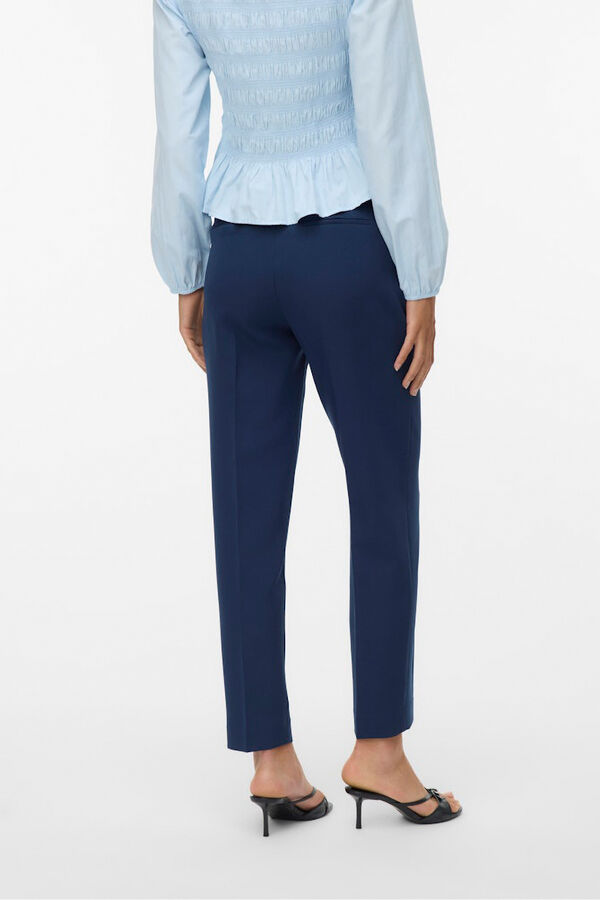 Vero Moda Pantal&oacute;n largo de vestir Azul marino
