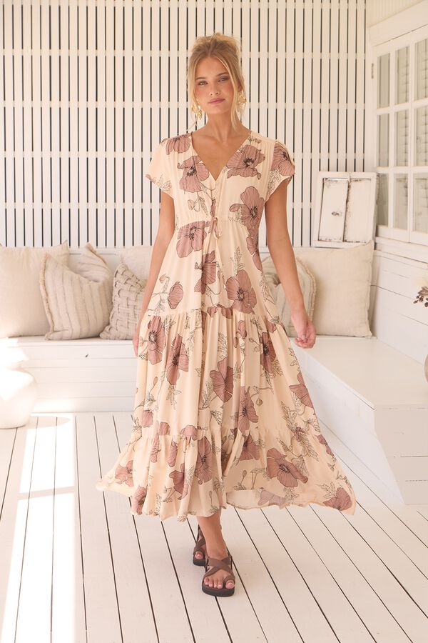Jaase Vestido comprido Melissa Subiu