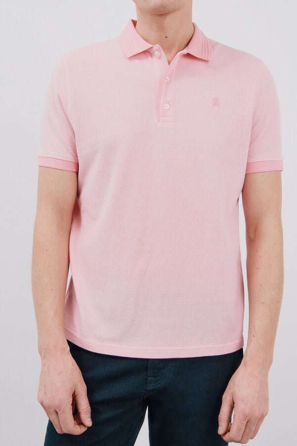 Cortefiel Polo oxford Vermelho