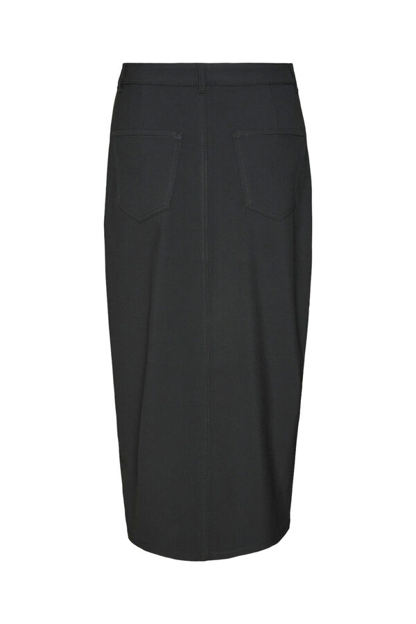 Vero Moda Saia midi  Preto