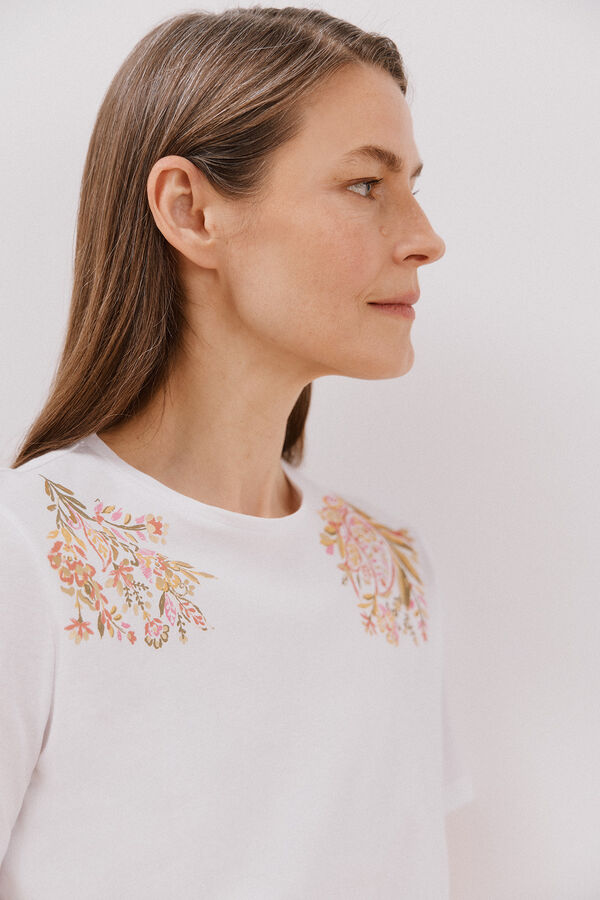 Cortefiel T-shirt estampada Multicolorido