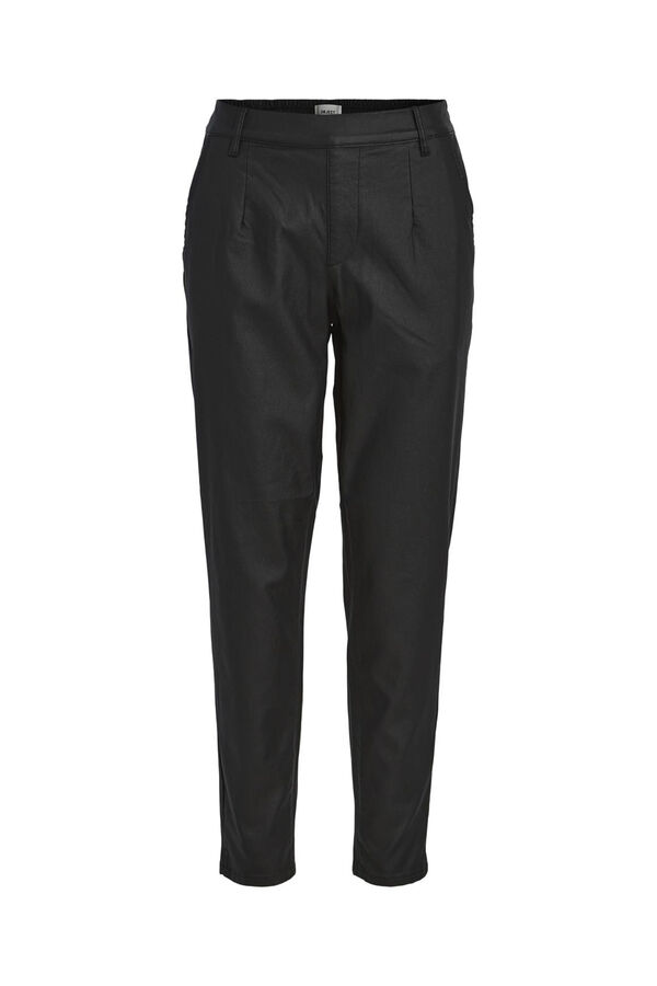 Object Pantal&oacute;n encerado chino Negro