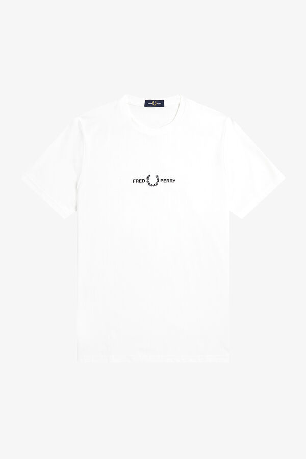 Fred Perry Camiseta fred perry manga corta Blanco