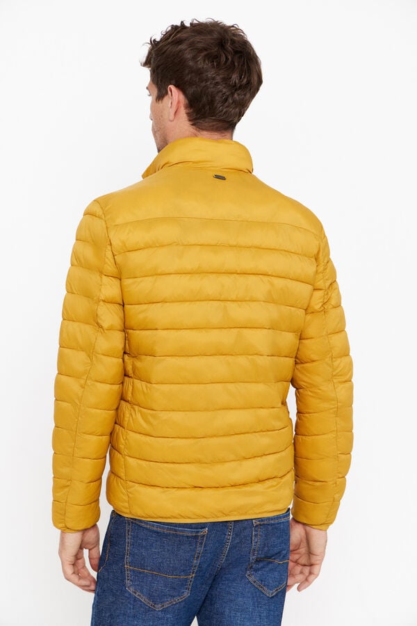 Cortefiel Blus&atilde;o ultraleve thermolite Dourado