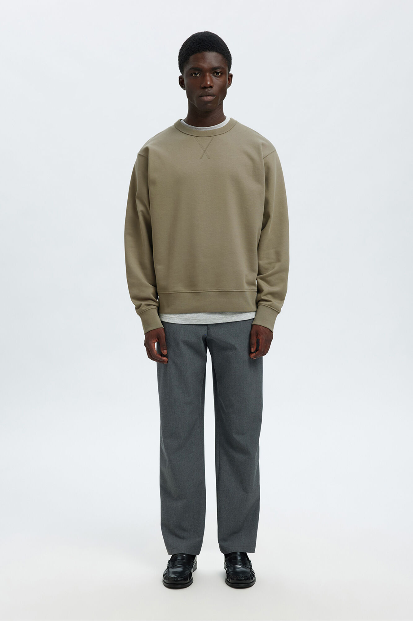 Selected Sudadera 100% algod&oacute;n org&aacute;nico