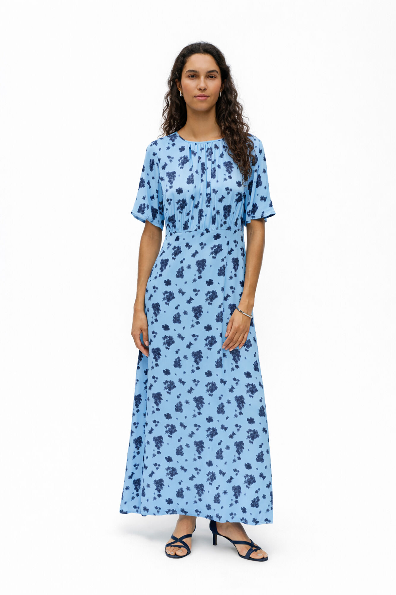 Object Vestido largo estampado
