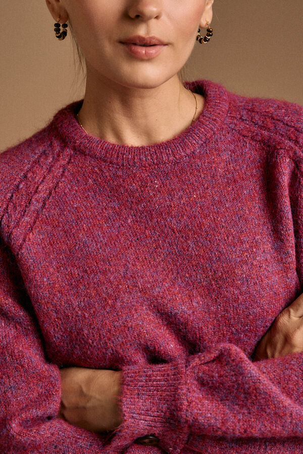 Pol&iacute;n Et Moi Jersey punto Nira Fucsia