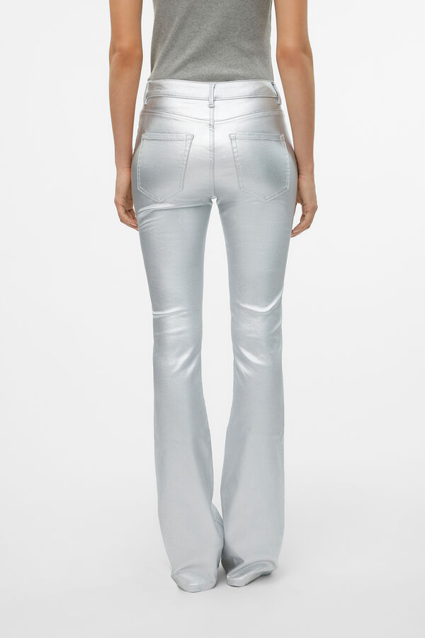 Vero Moda Jeans metalizado Gris