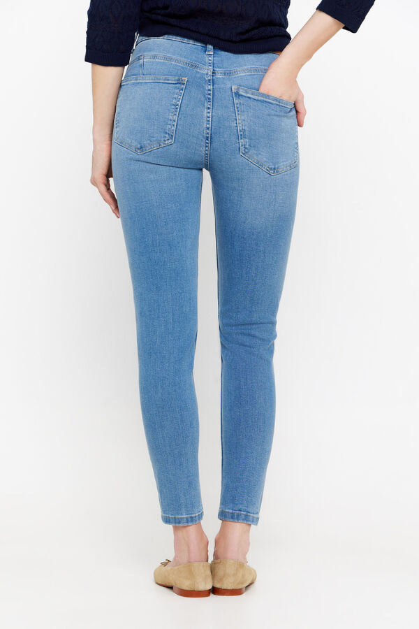 Cortefiel Pantal&oacute;n Vaquero Push Up Azul oscuro