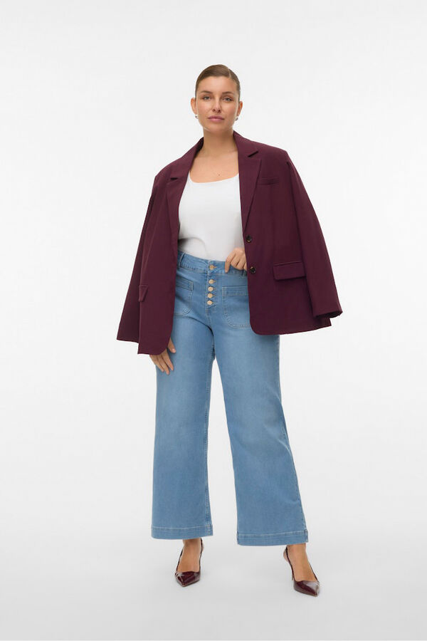 Vero Moda Curve Jeans retos plus size Azul