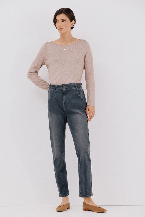 Cortefiel Jeans Easy fit Cinzento