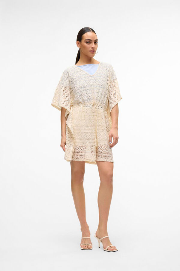 Vero Moda Vestido curto de malha  Cinzento