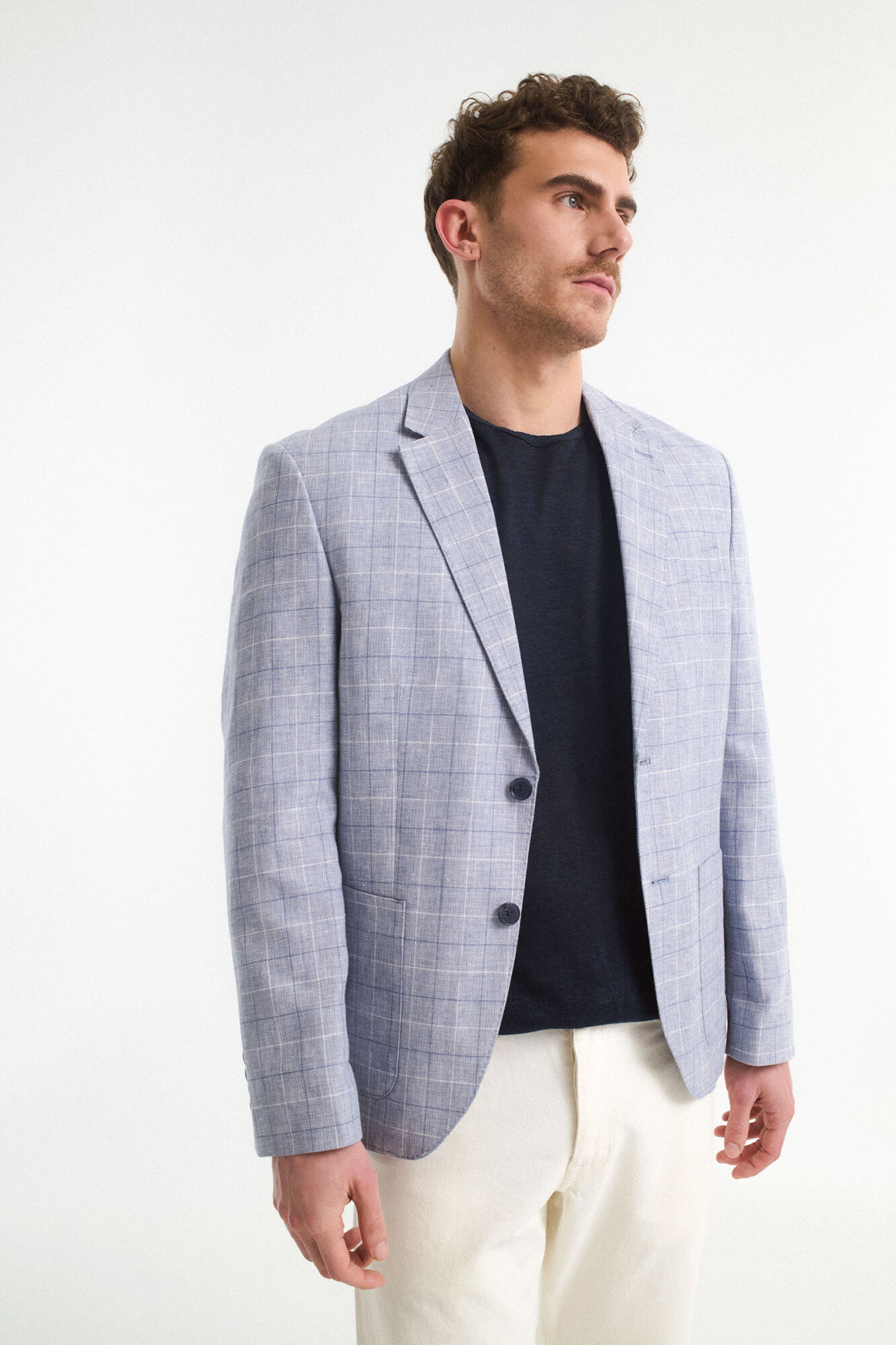 Selected Blazer de linho regular