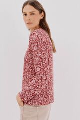 Cortefiel Camisa de caixa de bot&otilde;es Multicolorido