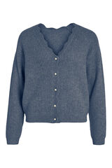 Vila C&aacute;rdigan de canal&eacute; Azul