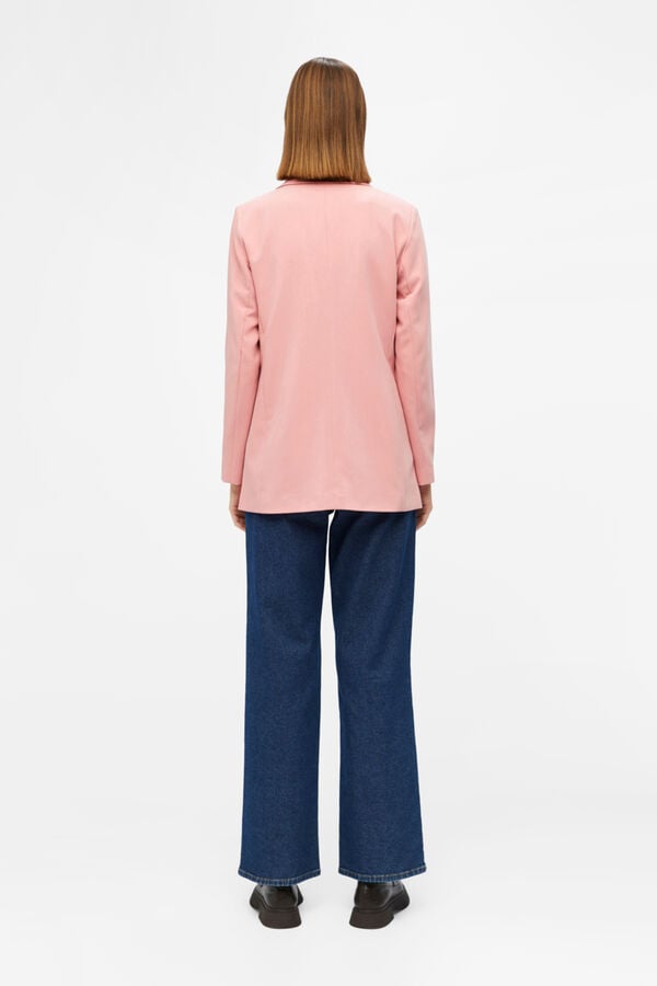 Object Blazer cl&aacute;sica Rosa