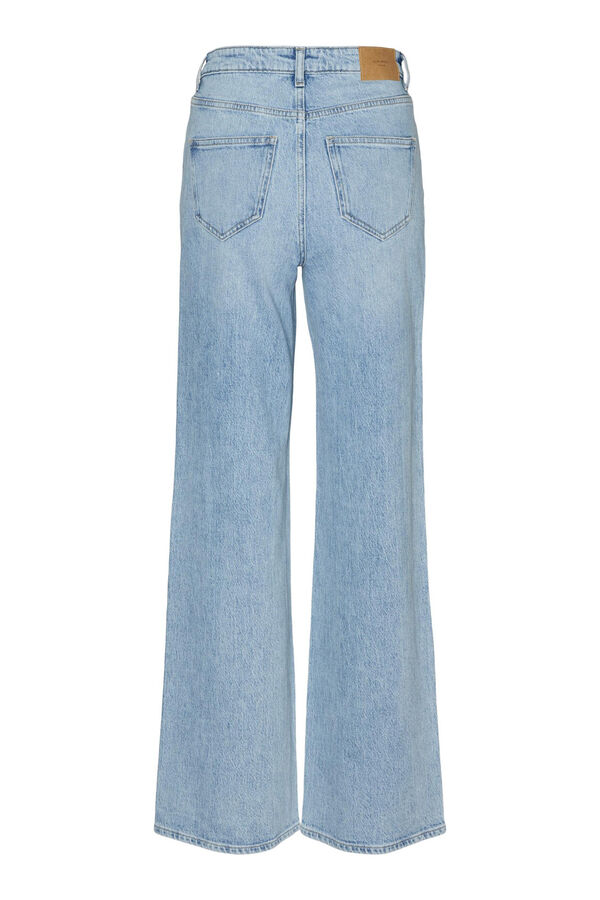 Vero Moda Pantal&oacute;n vaquero wide Azul