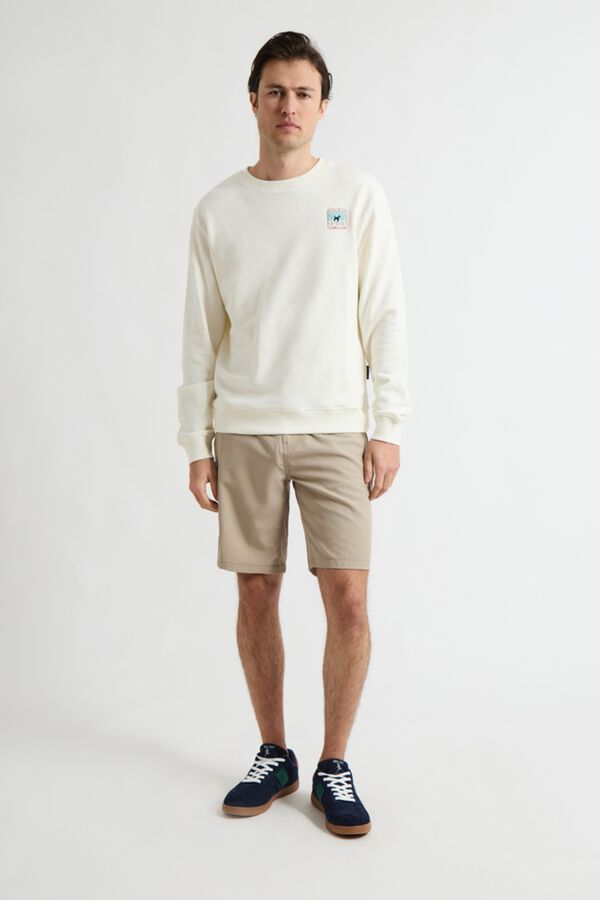 Williot Sudadera Logo &Eacute;tnico Blanco